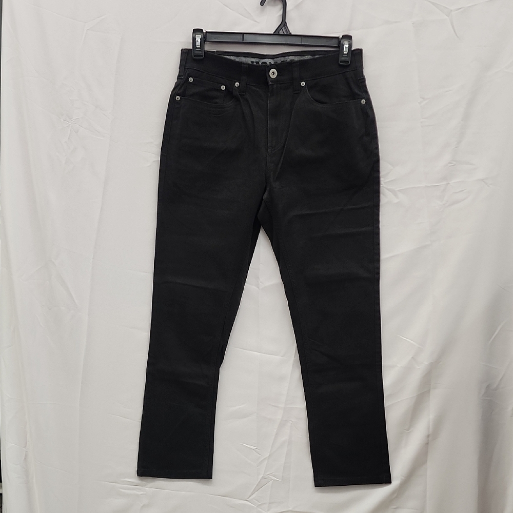 Men's Black‎ Straight Jeans